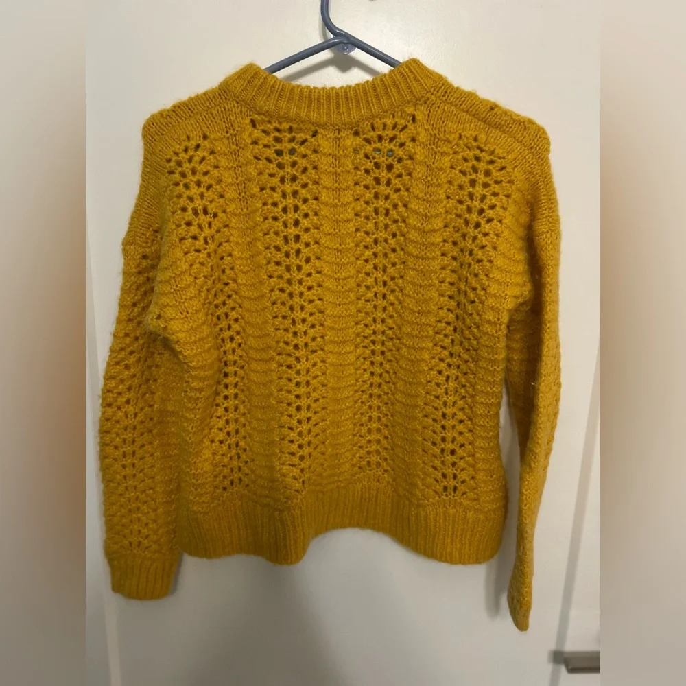 Madewell Windemere Pointelle Pullover Sweater
